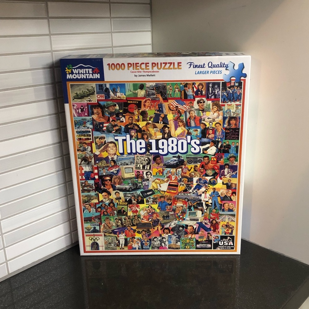 White Mountain The 1980’s 1000 piece puzzle